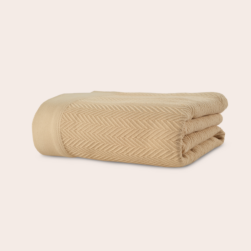 color:Beige Herringbone