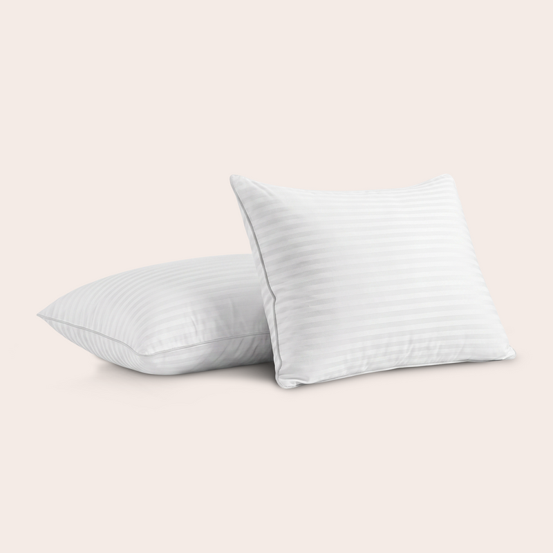 Threadmill Soft Bed Pillows | Down Alternative, Cooling Cotton Shell